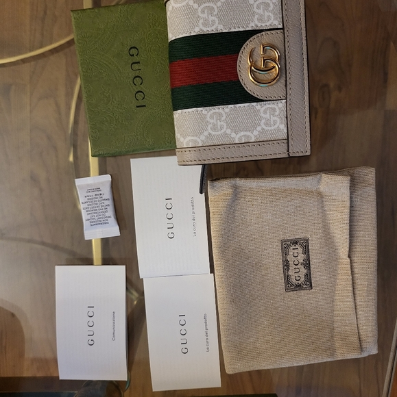 Authentic Gucci Ophidia Card Case. - Picture 5 of 11